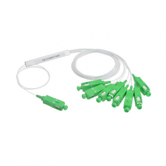 Тип 4 Splitter трубки Splitter волокна SC APC SM FTTH мини стальной PLC Splitter 1x4 пути