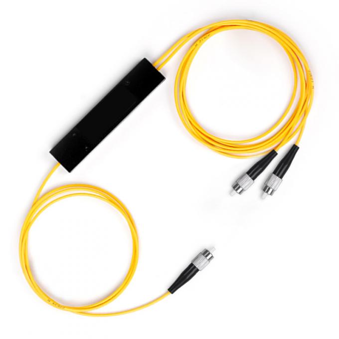 Тип Splitter отрезка провода свободного образца оптического волокна PLC FTTH FC UPC 1x2
